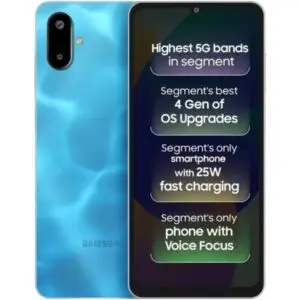 Samsung Galaxy F06 5G (Bahama Blue, 128 GB)  (4 GB RAM)