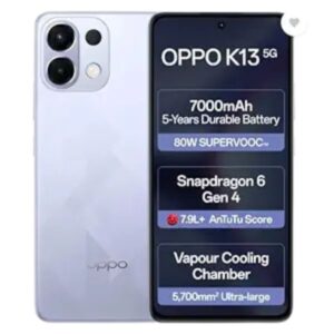 oppo k13 5g purple smartphone