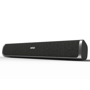 mivi fort s24 bluetooth soundbar speaker with 24w powerful sound