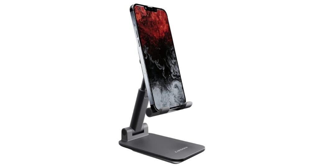 Mobile phone stand for smartphones