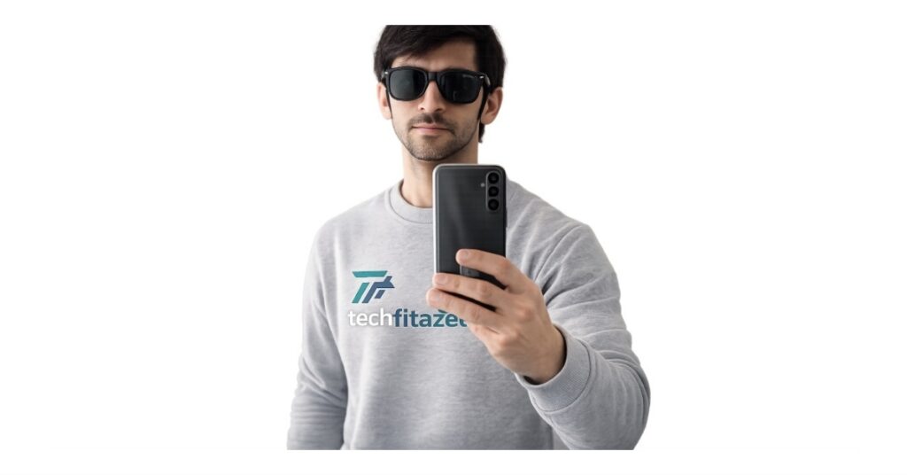 Founder of TechFitAzeem reviewing gadgets