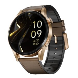 boat chrome horizon, premium amoled round smartwatch