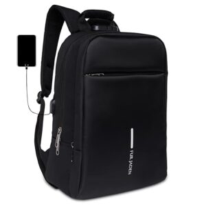 fur jaden anti theft backpack bag with 15.6 inch laptop compartment